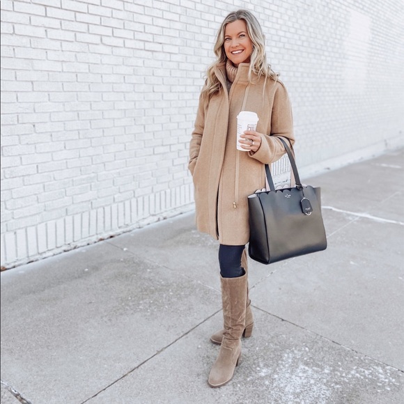 J. Crew Tan Wool "City Coat" - Picture 9 of 15